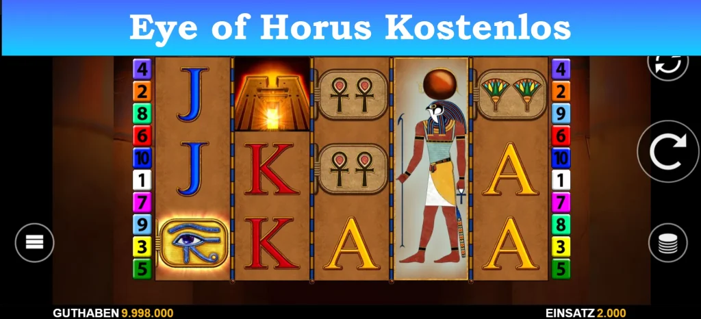eye of horus kostenlos